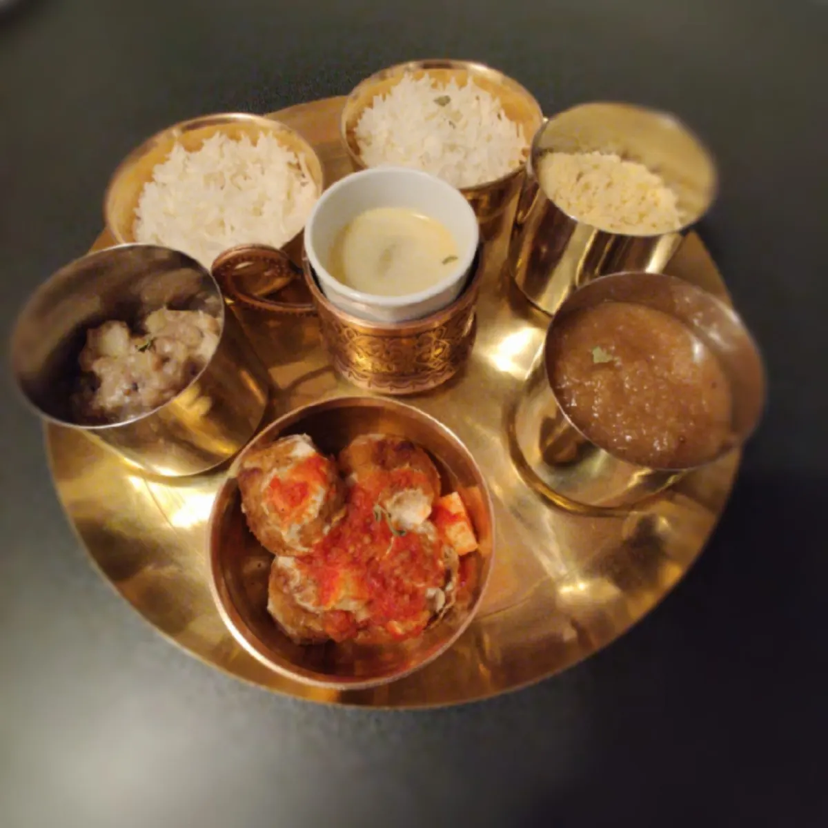 Malai kofta – smažené kuličky v omáčce