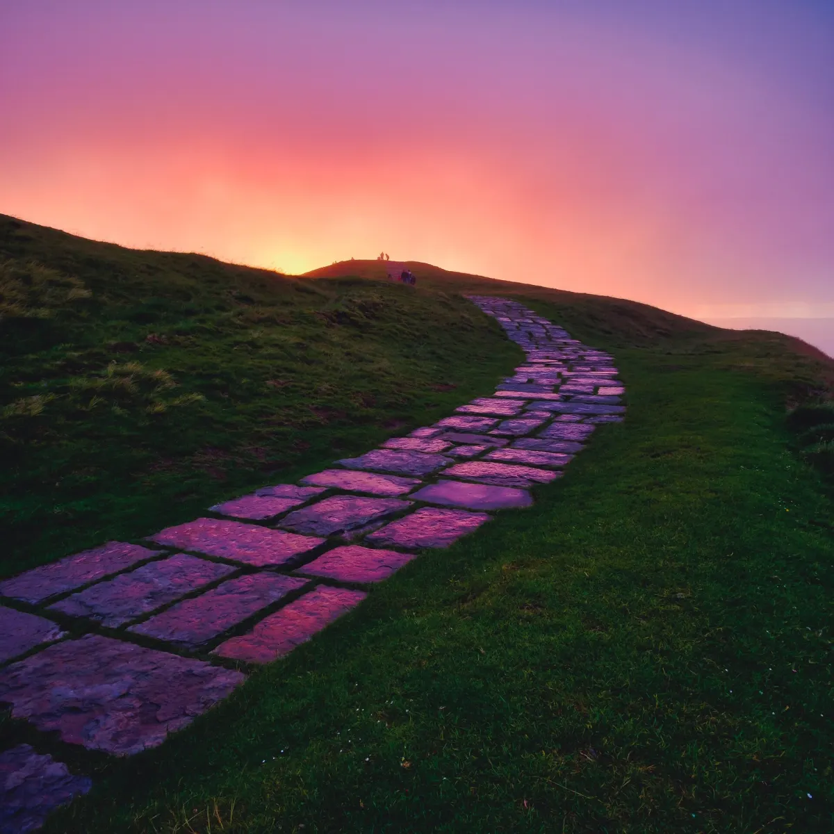 Path to sunrise