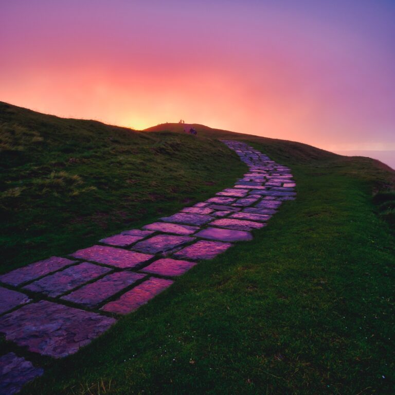 Path to sunrise